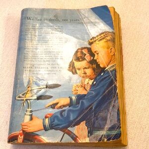 Vintage Sears 1954 Spring and Summer Catalog